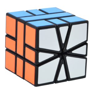Maomaoyu Square 1 Cube, velocità Square One Cube, Cubo Magico, Regali di Natale per Adulti e Bambini（Nero）