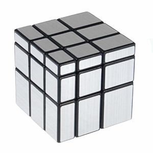 COOJA Specchio Cubo Magico, Liscio Velocità Mirror Cube 3x3, Magic Puzzle Cube Tornitura Facile